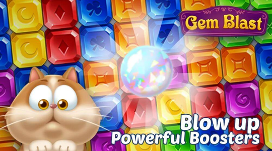 Gem Blast: Magic Match Puzzle 