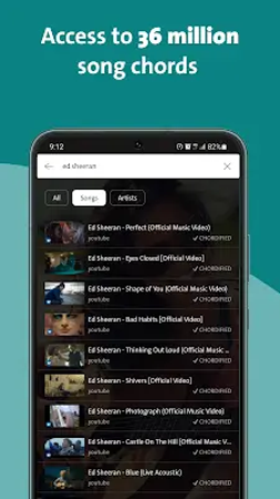 Chordify: Song Chords & Tuner 