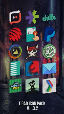 Tigad Pro Icon Pack