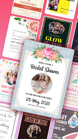 Invitation maker & Card Design 