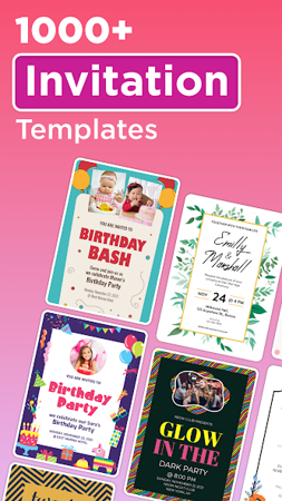 Invitation maker & Card Design 