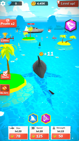 Idle Shark World - Tycoon Game 