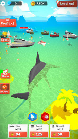 Idle Shark World - Tycoon Game 