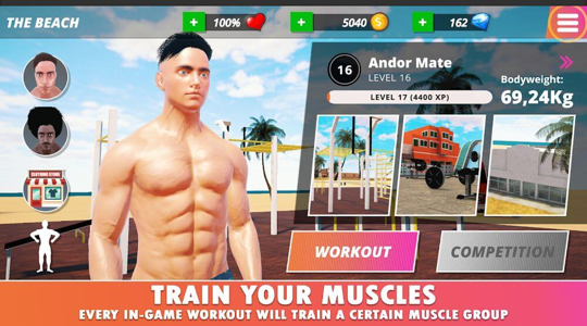 Iron Muscle IV: gym game