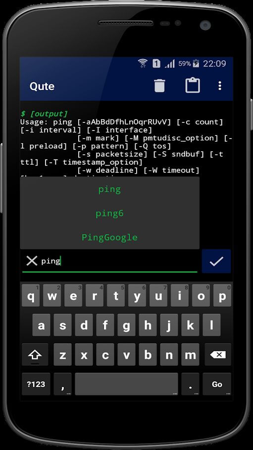 Qute: Terminal Emulator