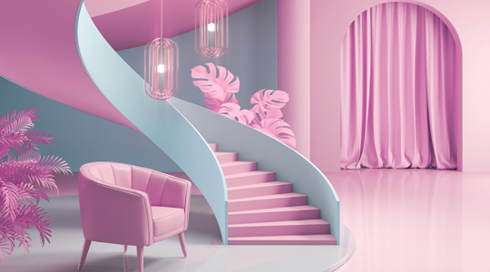 Pink Home : Interior Design 