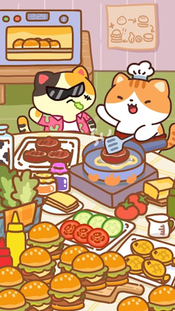 Cat Cooking Bar - Food game 