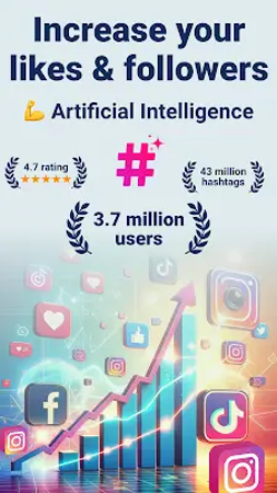 Hashtags AI: Follower Booster