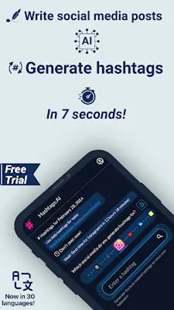 Hashtags AI: Follower Booster