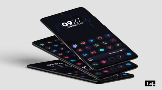 Hera Dark: Circle Icon Pack