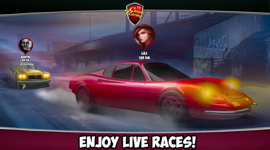 Classic Drag Racing Car Game 