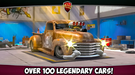 Classic Drag Racing Car Game 