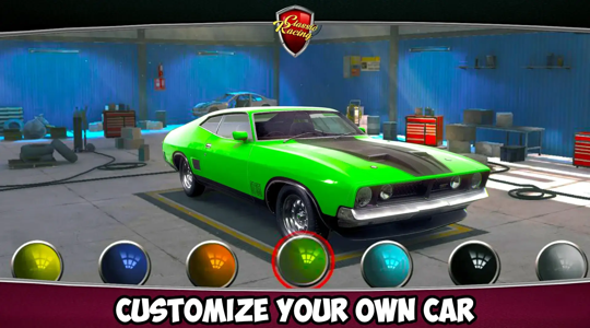 Classic Drag Racing Car Game 