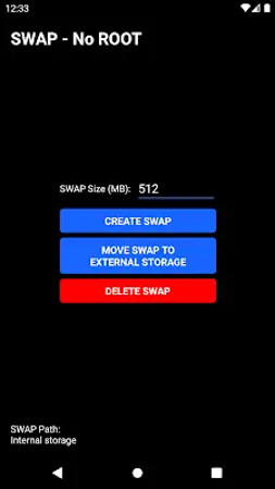 SWAP - No ROOT