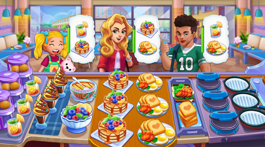 Food Voyage: Fun Cooking Games 