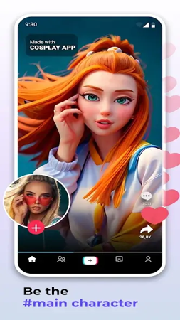 AI Hidden Face Cosplay App