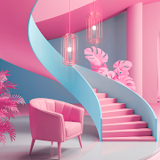 Pink Home : Interior Design 